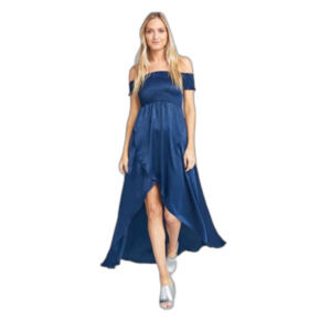 Show Me Your MuMu Willa Maxi Dress Bridesmaid Wedding Guest Formal Blue Size S